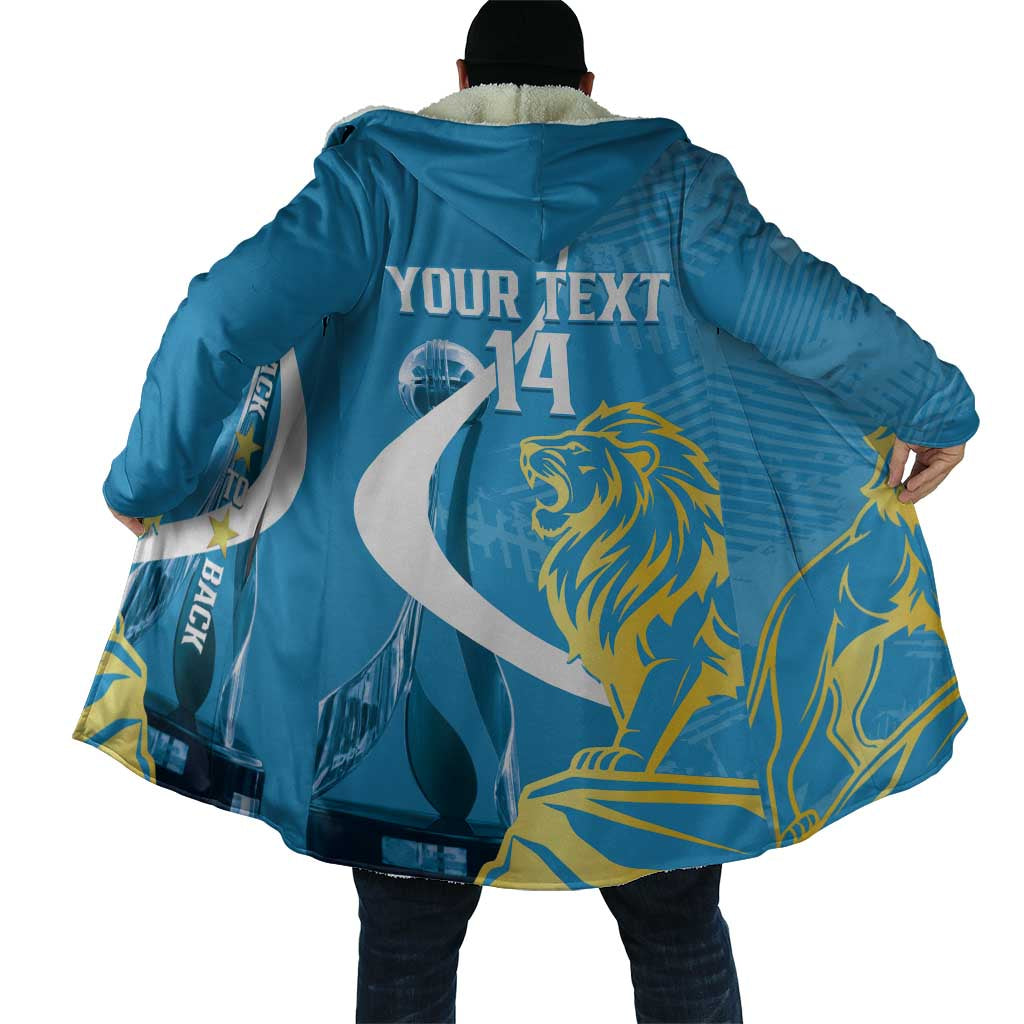 Saint Lucia Kings Cricket Custom Cloak 2025 2nd Champions Back To Back - Wonder Print Shop