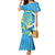 Saint Lucia Kings Cricket Custom Family Matching Mermaid Dress and Hawaiian Shirt 2025 2nd Champions Back To Back - Wonder Print Shop