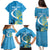 Saint Lucia Kings Cricket Custom Family Matching Puletasi and Hawaiian Shirt 2025 2nd Champions Back To Back - Wonder Print Shop
