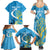 Saint Lucia Kings Cricket Custom Family Matching Summer Maxi Dress and Hawaiian Shirt 2025 2nd Champions Back To Back - Wonder Print Shop