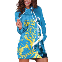 Saint Lucia Kings Cricket Custom Hoodie Dress 2025 2nd Champions Back To Back - Wonder Print Shop
