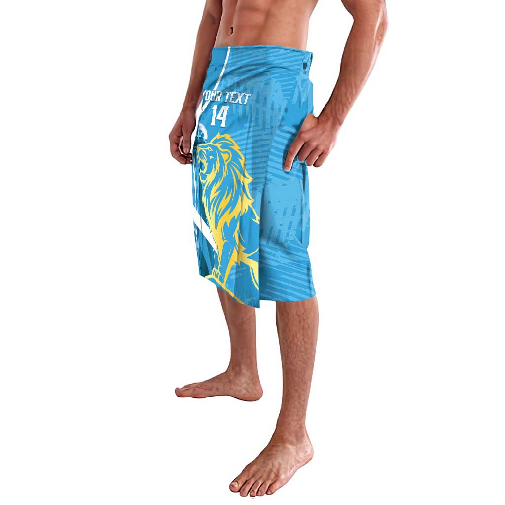 Saint Lucia Kings Cricket Custom Lavalava 2025 2nd Champions Back To Back - Wonder Print Shop