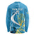 Saint Lucia Kings Cricket Custom Long Sleeve Shirt 2025 2nd Champions Back To Back - Wonder Print Shop
