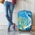 Saint Lucia Kings Cricket Custom Luggage Cover 2025 2nd Champions Back To Back - Wonder Print Shop