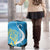 Saint Lucia Kings Cricket Custom Luggage Cover 2025 2nd Champions Back To Back - Wonder Print Shop
