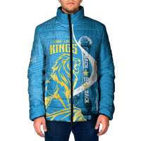 Saint Lucia Kings Cricket Custom Padded Jacket 2025 2nd Champions Back To Back - Wonder Print Shop