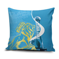 Saint Lucia Kings Cricket Custom Pillow Cover 2025 2nd Champions Back To Back - Wonder Print Shop