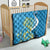 Saint Lucia Kings Cricket Custom Quilt 2025 2nd Champions Back To Back - Wonder Print Shop