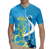 Saint Lucia Kings Cricket Custom Rugby Jersey 2025 2nd Champions Back To Back - Wonder Print Shop