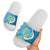 Saint Lucia Kings Cricket Custom Slide Sandals 2025 2nd Champions Back To Back - Wonder Print Shop