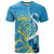 Saint Lucia Kings Cricket Custom T Shirt 2025 2nd Champions Back To Back - Wonder Print Shop