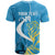 Saint Lucia Kings Cricket Custom T Shirt 2025 2nd Champions Back To Back - Wonder Print Shop