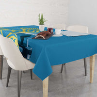 Saint Lucia Kings Cricket Custom Tablecloth 2025 2nd Champions Back To Back - Wonder Print Shop