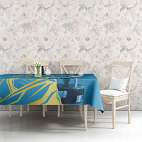 Saint Lucia Kings Cricket Custom Tablecloth 2025 2nd Champions Back To Back - Wonder Print Shop