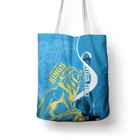 Saint Lucia Kings Cricket Custom Tote Bag 2025 2nd Champions Back To Back - Wonder Print Shop