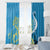 Saint Lucia Kings Cricket Custom Window Curtain 2025 2nd Champions Back To Back - Wonder Print Shop