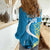 Saint Lucia Kings Cricket Custom Women Casual Shirt 2025 2nd Champions Back To Back - Wonder Print Shop