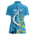 Saint Lucia Kings Cricket Custom Women Polo Shirt 2025 2nd Champions Back To Back - Wonder Print Shop