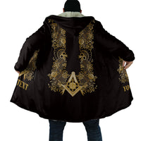 Personalised Filipino Freemasonry Cloak Masonic Barong Tagalog Inspired Ivory White