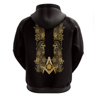 Personalised Filipino Freemasonry Hoodie Masonic Barong Tagalog Inspired Ivory White