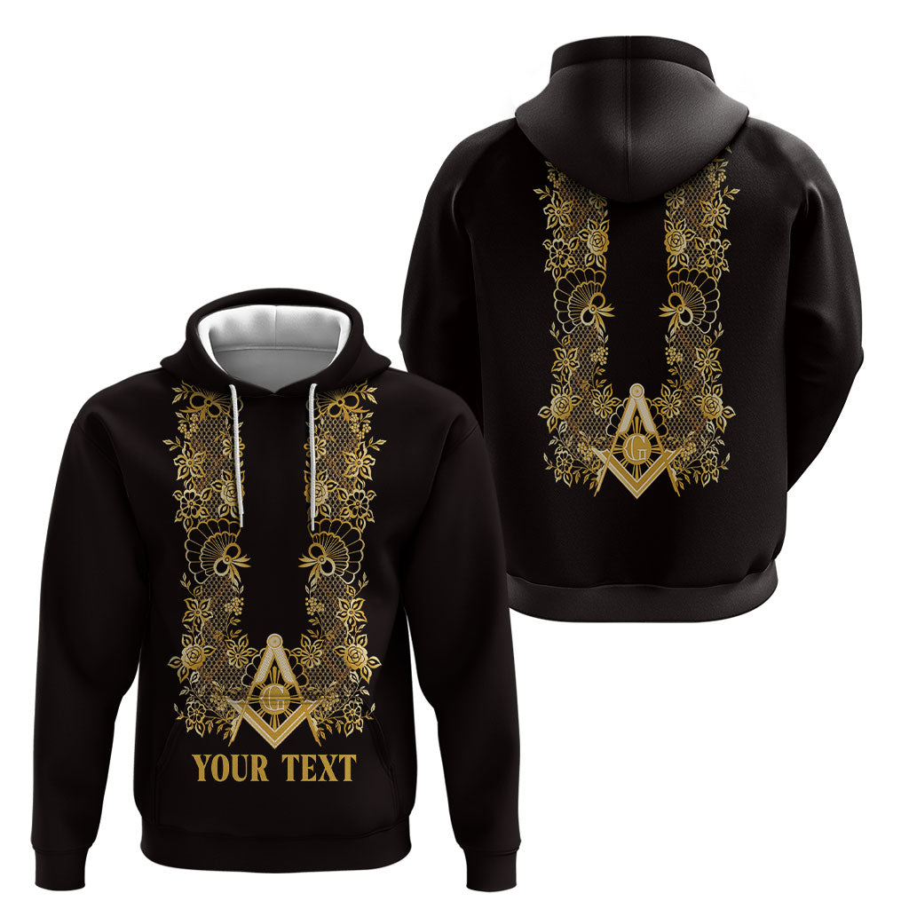 Personalised Filipino Freemasonry Hoodie Masonic Barong Tagalog Inspired Ivory White