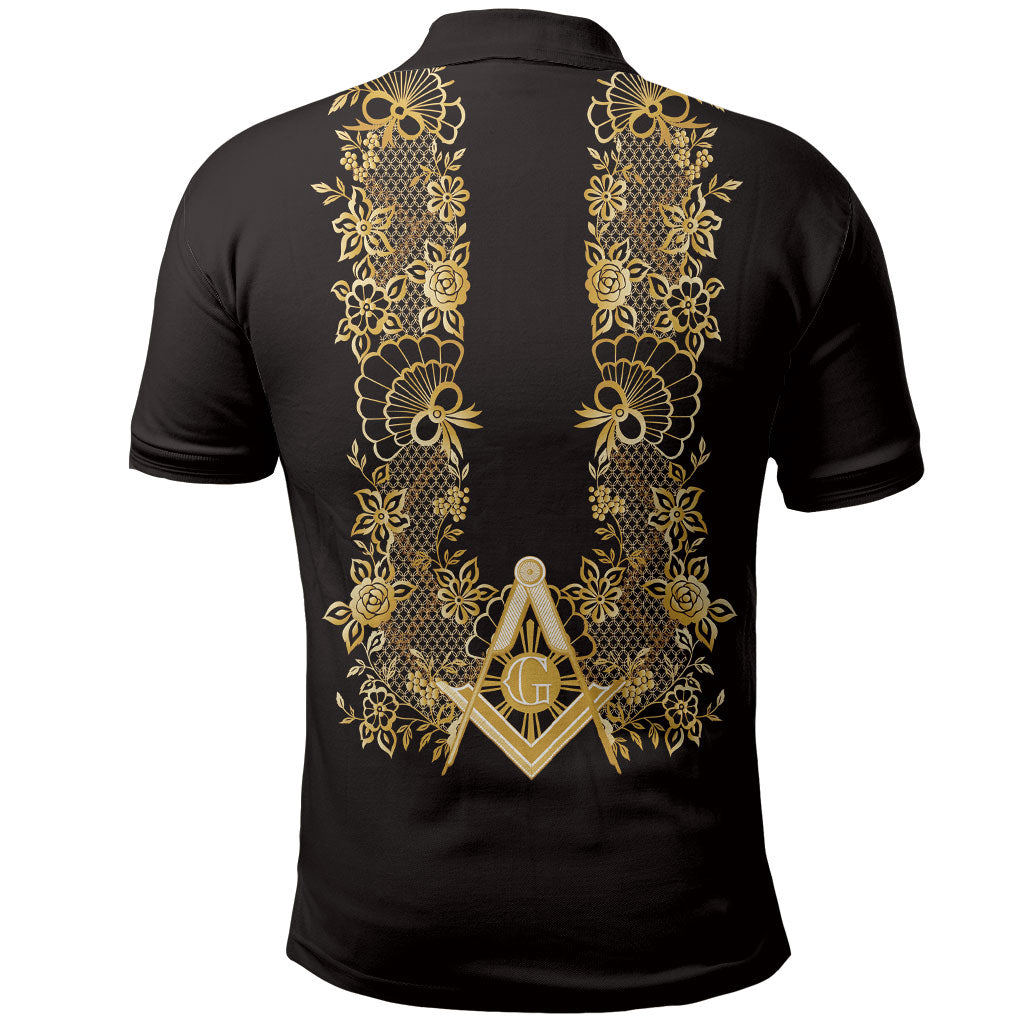 Personalised Filipino Freemasonry Polo Shirt Masonic Barong Tagalog Inspired Ivory White