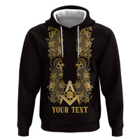 Personalised Filipino Freemasonry Zip Hoodie Masonic Barong Tagalog Inspired Ivory White
