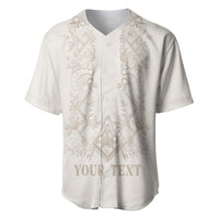 Personalised Filipino Freemasonry Baseball Jersey Masonic Barong Tagalog Inspired Black