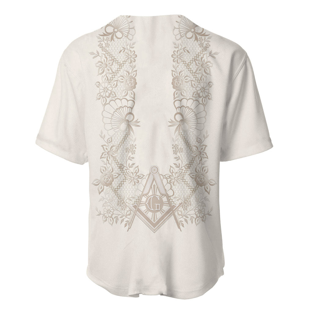 Personalised Filipino Freemasonry Baseball Jersey Masonic Barong Tagalog Inspired Black