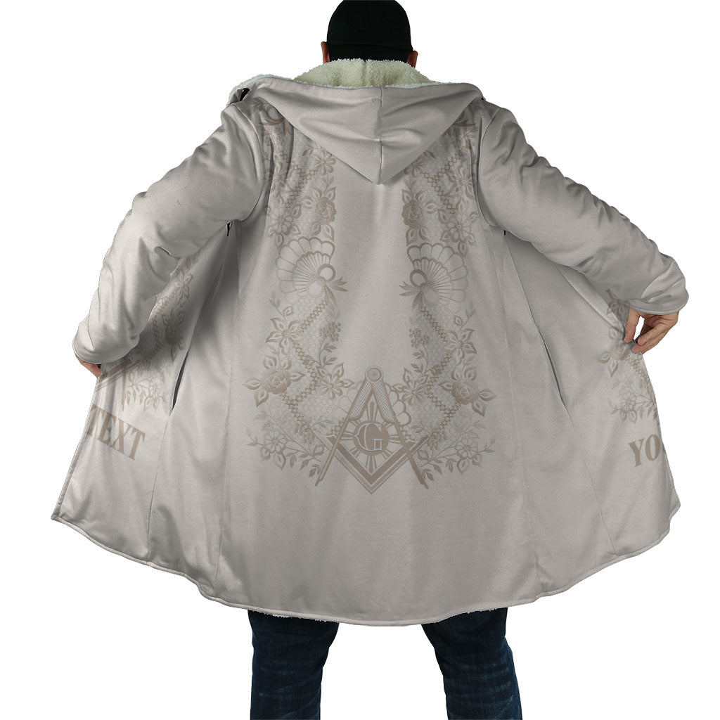 Personalised Filipino Freemasonry Cloak Masonic Barong Tagalog Inspired Black
