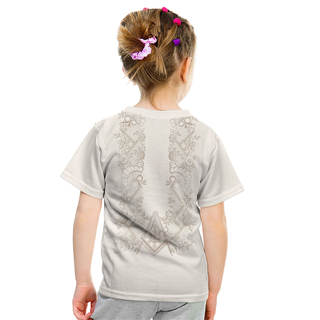 Personalised Filipino Freemasonry Kid T Shirt Masonic Barong Tagalog Inspired Black