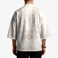 Personalised Filipino Freemasonry Kimono Masonic Barong Tagalog Inspired Black