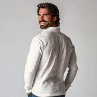 Personalised Filipino Freemasonry Long Sleeve Polo Shirt Masonic Barong Tagalog Inspired Black