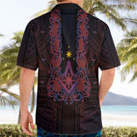 Personalised Philippines Barong Tagalog Freemasonry Hawaiian Shirt Filipino Masonic Polynesian Pattern