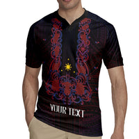 Personalised Philippines Barong Tagalog Freemasonry Rugby Jersey Filipino Masonic Polynesian Pattern