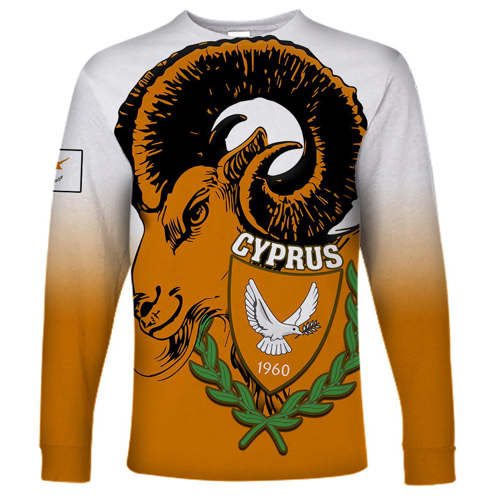 cyprus-independence-day-long-sleeve-shirt-coat-of-arms-with-cypriot-mouflon-gradient-style