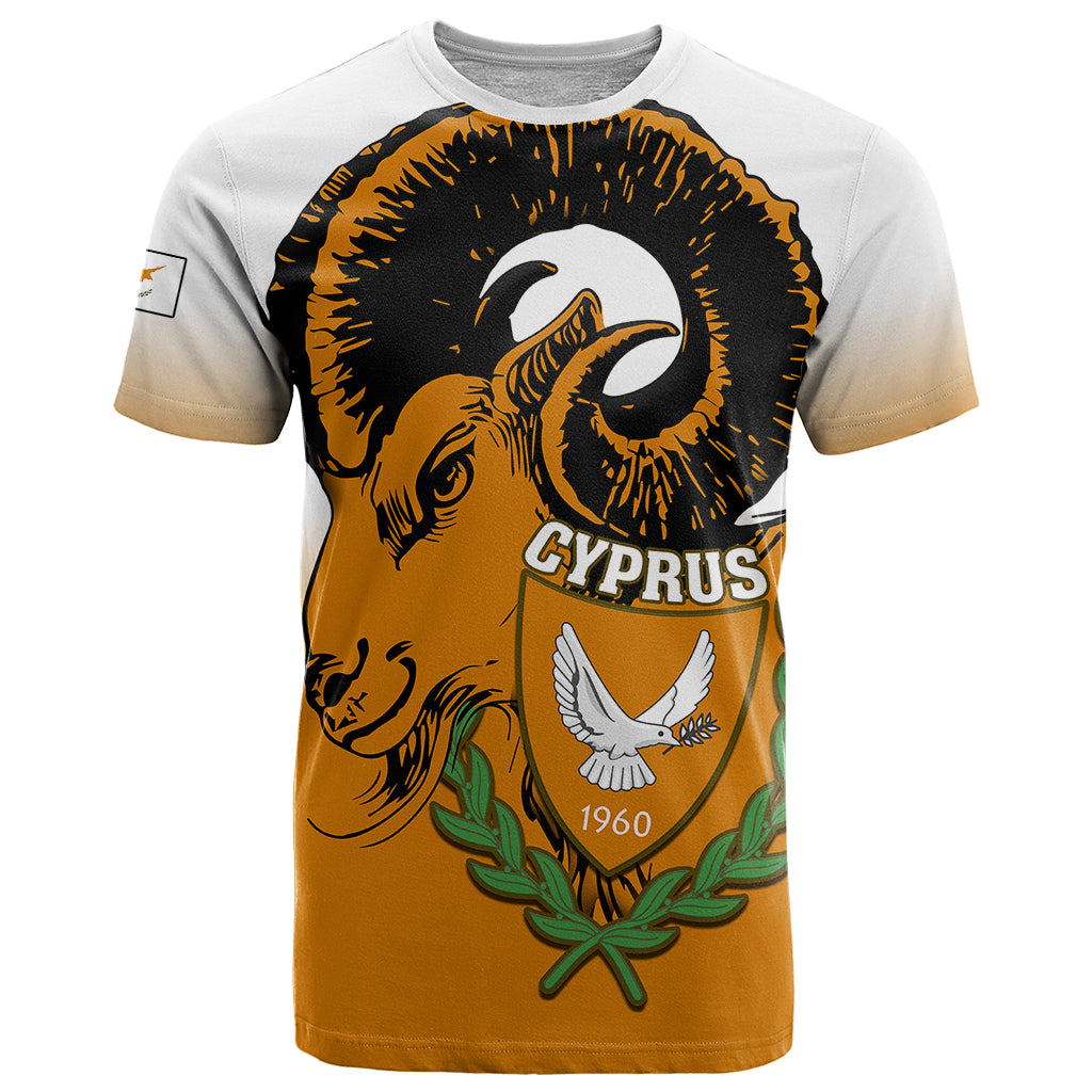 cyprus-independence-day-t-shirt-coat-of-arms-with-cypriot-mouflon-gradient-style