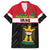 Iraq National Day Family Matching Puletasi Dress and Hawaiian Shirt Iraqi Coat Of Arms With Flag Style - Wonder Print Shop