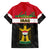 Iraq National Day Family Matching Short Sleeve Bodycon Dress and Hawaiian Shirt Iraqi Coat Of Arms With Flag Style - Wonder Print Shop