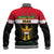 Personalised Iraq National Day Baseball Jacket Iraqi Coat Of Arms With Flag Style - Wonder Print Shop