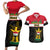 Personalised Iraq National Day Couples Matching Short Sleeve Bodycon Dress and Hawaiian Shirt Iraqi Coat Of Arms With Flag Style - Wonder Print Shop