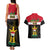 Personalised Iraq National Day Couples Matching Tank Maxi Dress and Hawaiian Shirt Iraqi Coat Of Arms With Flag Style - Wonder Print Shop