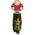 Personalised Iraq National Day Family Matching Summer Maxi Dress and Hawaiian Shirt Iraqi Coat Of Arms With Flag Style - Wonder Print Shop