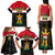 Personalised Iraq National Day Family Matching Tank Maxi Dress and Hawaiian Shirt Iraqi Coat Of Arms With Flag Style - Wonder Print Shop