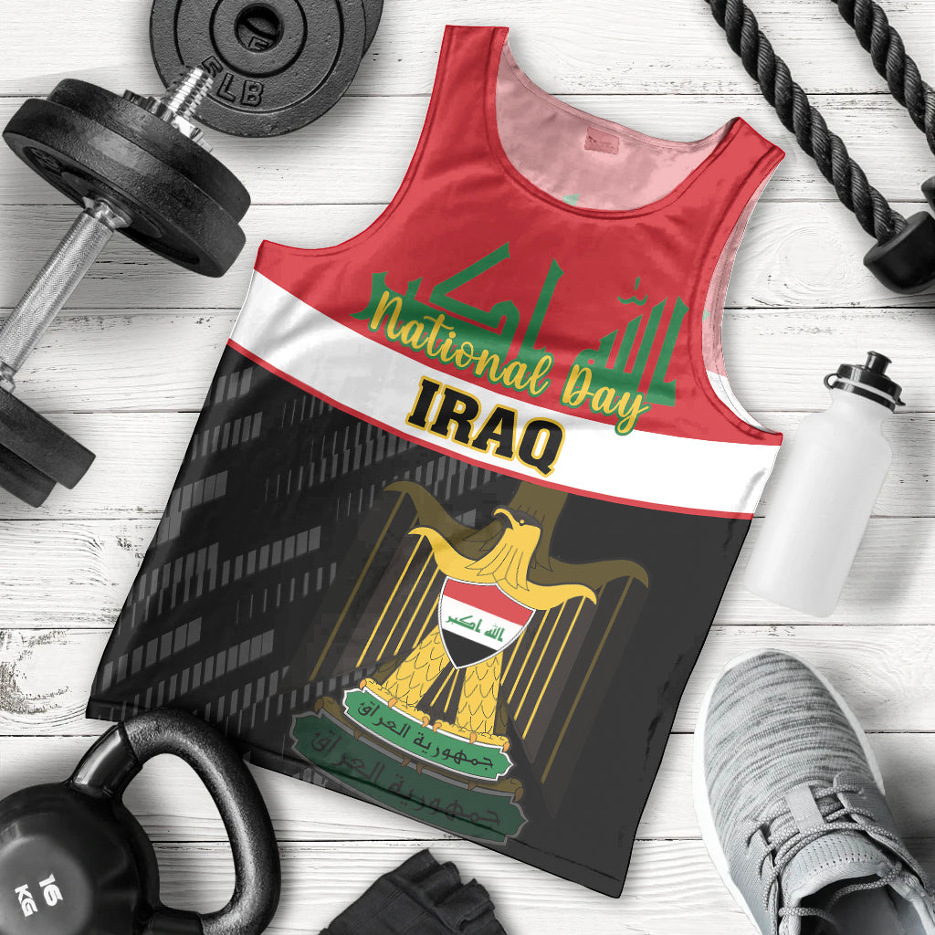 personalised-iraq-national-day-men-tank-top-iraqi-coat-of-arms-with-flag-style