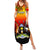 Uganda Independence Day Family Matching Summer Maxi Dress and Hawaiian Shirt Jamhuri ya Uganda Happy 61st Anniversary - Wonder Print Shop