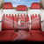 Custom Bahrain Football Back Car Seat Cover Muharabi Dilmun Sporty Style - Wonder Print Shop