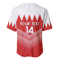 Custom Bahrain Football Baseball Jersey Muharabi Dilmun Sporty Style - Wonder Print Shop
