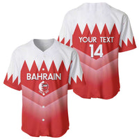 Custom Bahrain Football Baseball Jersey Muharabi Dilmun Sporty Style - Wonder Print Shop