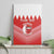 Custom Bahrain Football Canvas Wall Art Muharabi Dilmun Sporty Style - Wonder Print Shop